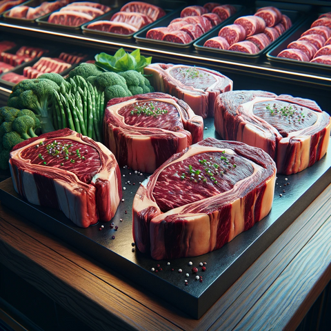 an image showing different sizes and cuts of sirloin tip steak