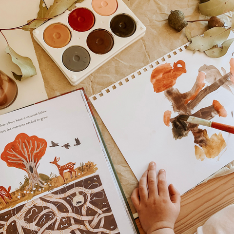 The Curated Parcel Bookish Play Paint Art Craft