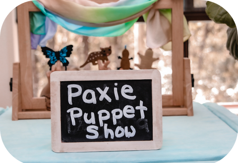 The Curated Parcel Finger Puppet Show