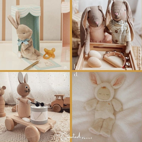 The Cura
<p></p>ted Parcel Easter For Babies BabyNoise Maileg Olli Ella