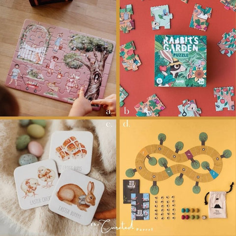 The Curated Parcel Easter Games & Puzzles
