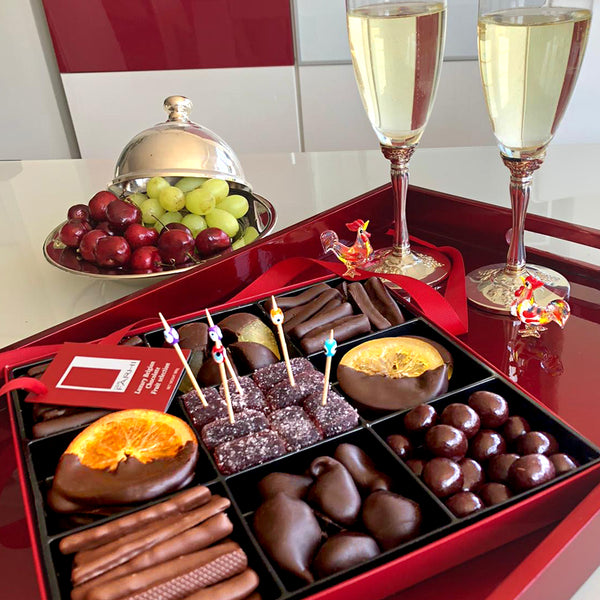 Belgian Chocolate Coated Fruit Selection