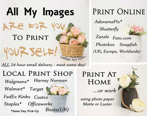 How to print your custom digital gift