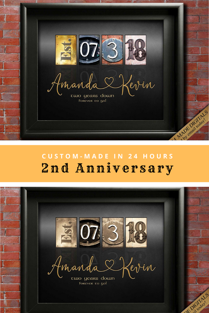 2 Year Anniversary Gift Ideas, 2nd Anniversary Gifts ...