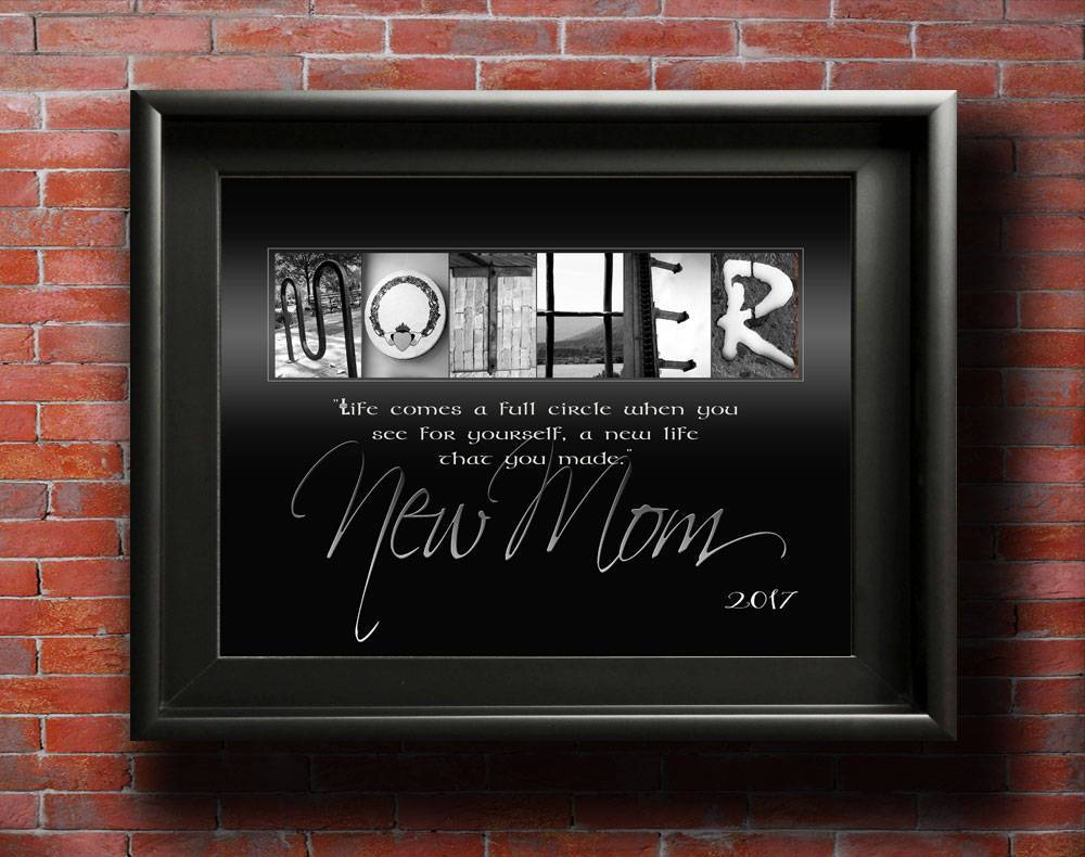 Gift From Daughter To Mother Unique Gift ideas for Mom, Gift from Son, –  Letter Art Gifts