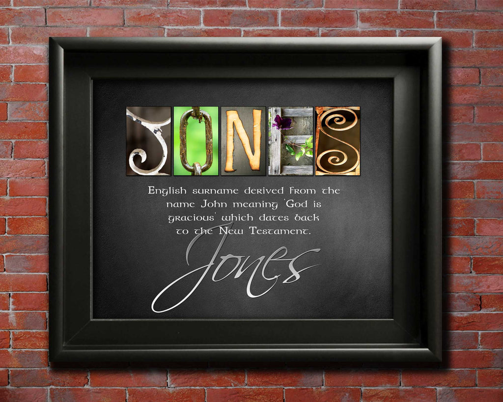 First Name Meaning Framed– Creative Irish Gifts