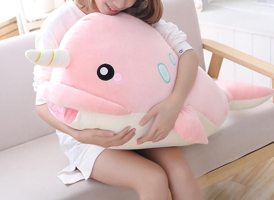giant narwhal plush