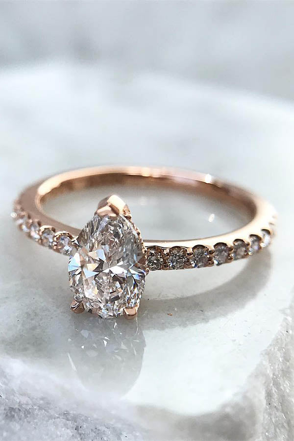 27 Dainty Engagement Rings with Gorgeous Design – Honey Jewelry Co