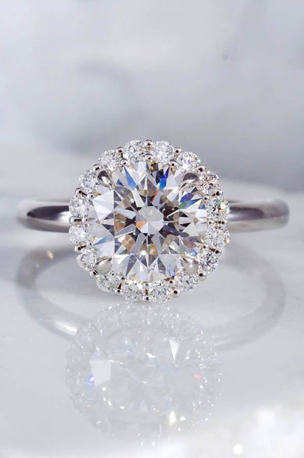 Six-prong Classic Diamond Engagement Ring #105766 - Seattle Bellevue |  Joseph Jewelry