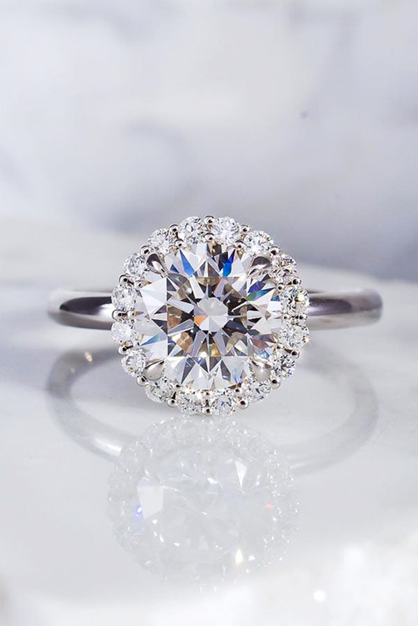 Simple Engagement Rings