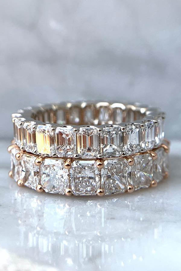 Eternity Band as Engagement Ring