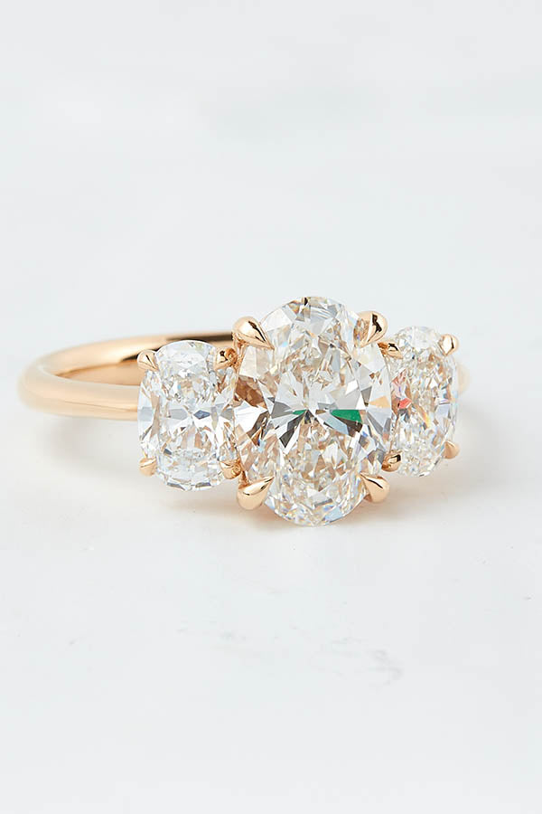 10k Zircon Gold Rings Women | Yellow Zircon Gemstone Ring | Gold Diamond  Ring Women - Rings - Aliexpress