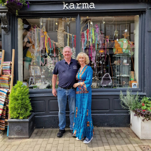 Kev & Liz Hill - Owners of Karma Ripon  www.karmaripon.co.uk