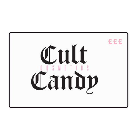 Gift Cards – Cult Candy Cosmetics