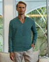 Linen Long Sleeve Shirt EMSACS0647LLS1359