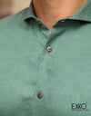 Linen Short Sleeve Shirt - EMSACS0685LSS