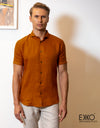 Linen Short Sleeve Shirt - EMSACS0685LSS