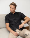 Linen Short Sleeve Shirt - EMSACS0685LSS