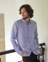 Linen Long Sleeve Shirt - EMSACS0712LLS1097