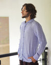 Linen Long Sleeve Shirt - EMSACS0712LLS1097