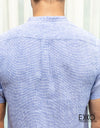 Linen Short Sleeve Shirt - EMSACS0717LSS