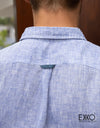 Linen Short Sleeve Shirt - EMSACS0739LSS1097