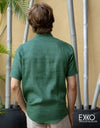 Linen Short Sleeve Shirt - EMSACS0742LSS