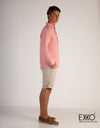 Linen Long Sleeve Shirt - EMSACS0775LLS1340