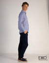 Linen Long Sleeve Shirt - EMSACS0776LLS