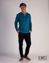 Linen Long Sleeve Shirt EMSACS0781LLS1076