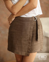 Adelynn Skort - 100% Linen | Linen Blend