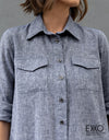 Emery 03 Top - Linen Blend