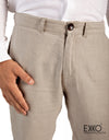 Linen Pant - Light Beige 5.0