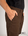 Linen Short - Brown 1.0