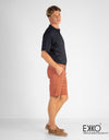 Linen Short - Rust Orange 2.0