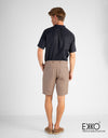 Linen Short - Brown Plaid 2.0