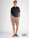 Linen Short - Brown Plaid 2.0