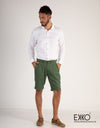 Linen Short - Moss Green 3.0