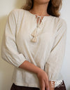 Jinelle Top - Linen Blend