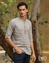 Linen Long Sleeve Shirt EMSACS0688LLS1074