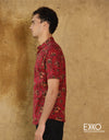 Linen Cotton Short Sleeve Shirt - EMCSSALC698CSS