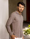 Linen Cotton Long Sleeve Shirt - EMSACS0708LCLS1092