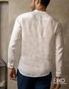 Linen Long Sleeve Shirt - EMSACS0722CLS1069