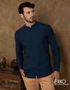 Cotton Long Sleeve Shirt - EMCSSAC725CLS1108