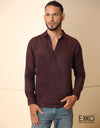 Linen Long Sleeve Shirt EMCL0625SLS