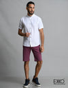 Linen Cotton Short Sleeve ShirtEMCLC0593SSS1009