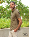 Linen Cotton Short Sleeve ShirtEMCLC0631SS1024