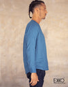 Linen Cotton Long Sleeve Shirt - EMSACS0632LCLS1032