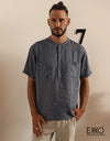 Linen Short Sleeve Shirt EMCL0627SSS