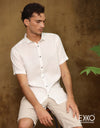 Linen Short Sleeve Shirt EMCL0690SSS